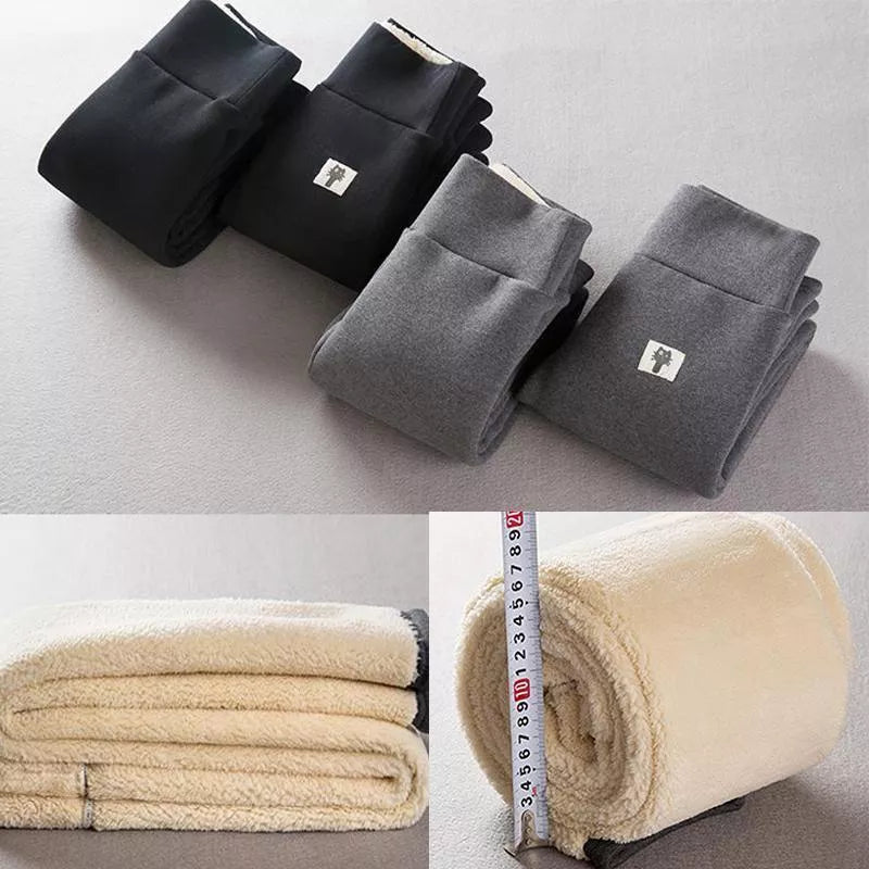 (1+1 Gratis) Premium Kuschelleggings - Warme Beine für kalte Tage!