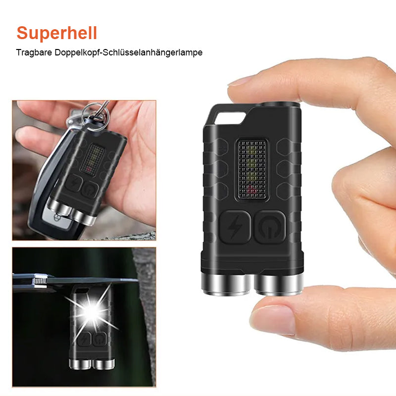 Gluschwein - Magnetische Mini-Schlüsselanhänger-Taschenlampe
