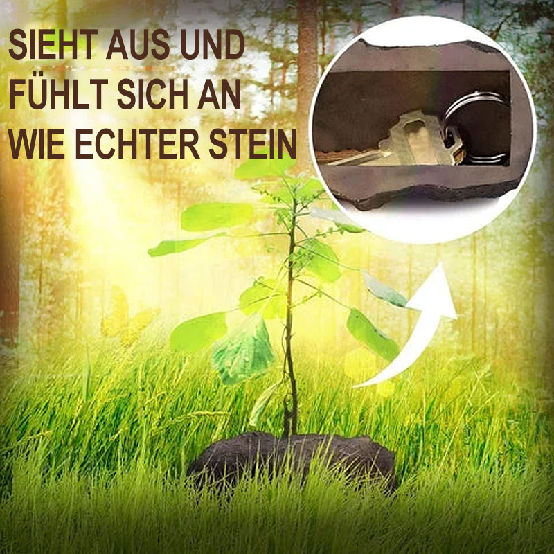 Gluschwein - Kreativer Schlüsselkasten in Steinform