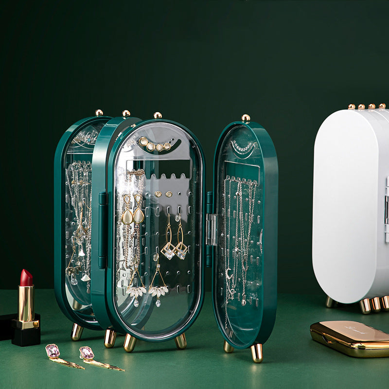 Gluschwein - Faltbarer Schmuck-Organizer, Ohrringhalter, Spiegelschmuck