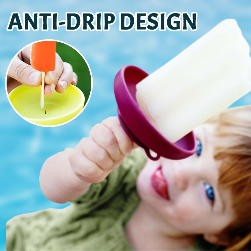1+1 GRATUIT | Porte-glace en silicone – Protection anti-goutte pour glaces et cornets