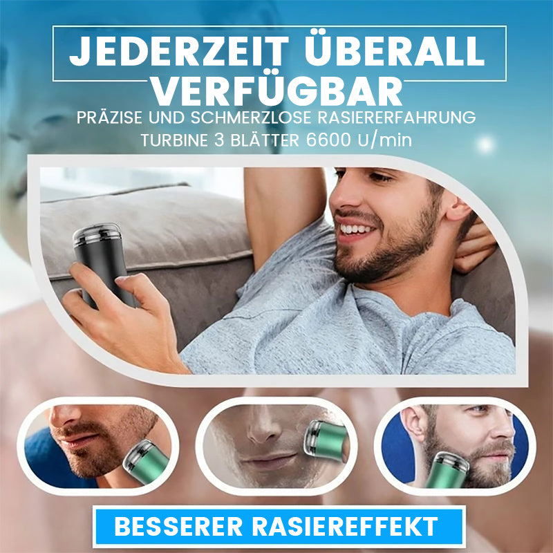 Gluschwein - Waschbarer Elektrorasierer im Taschenformat