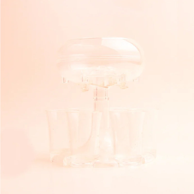Gluschwein - 6 Schnapsglasspender und Halter