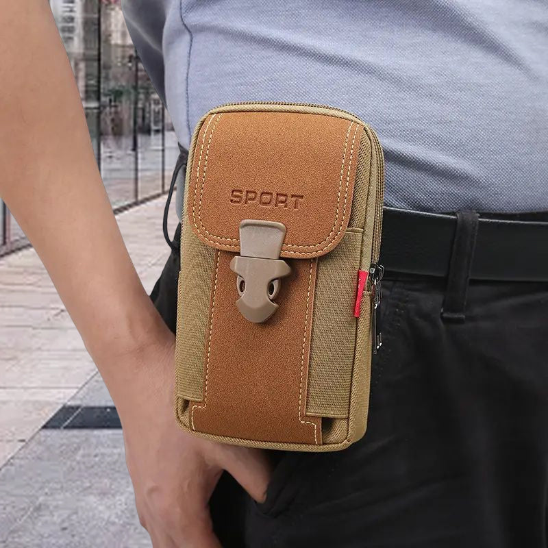 Gluschwein - Multifunktionale Gürtel-Handytasche für Herren