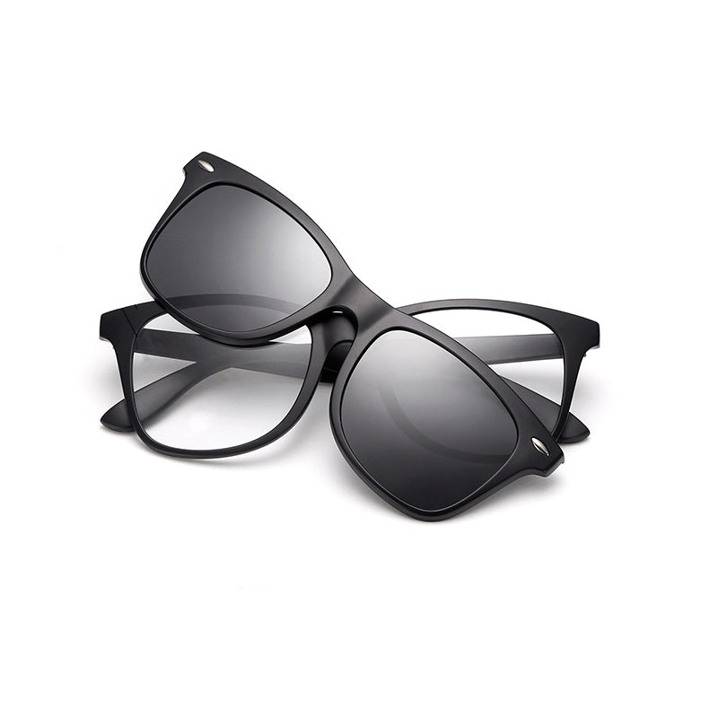 Gluschwein - Polarisierte Sonnenbrille mit Sonnenschutz SCHWARZ