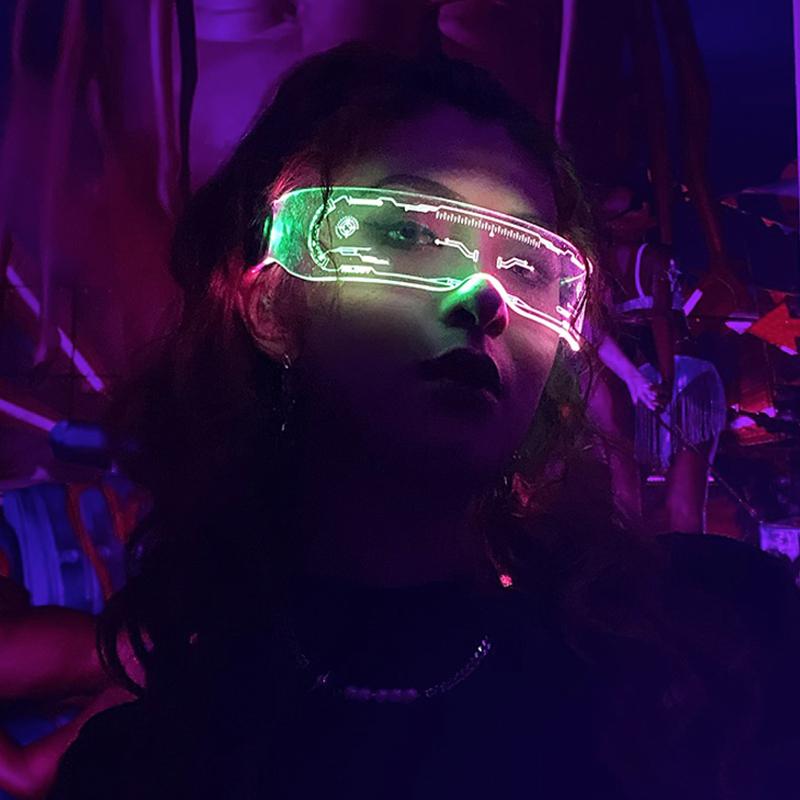 Gluschwein - Bunte leuchtende Gläser