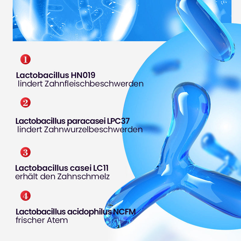 Gluschwein - Aufhellende und Flecken entfernende probiotische Zahnpasta