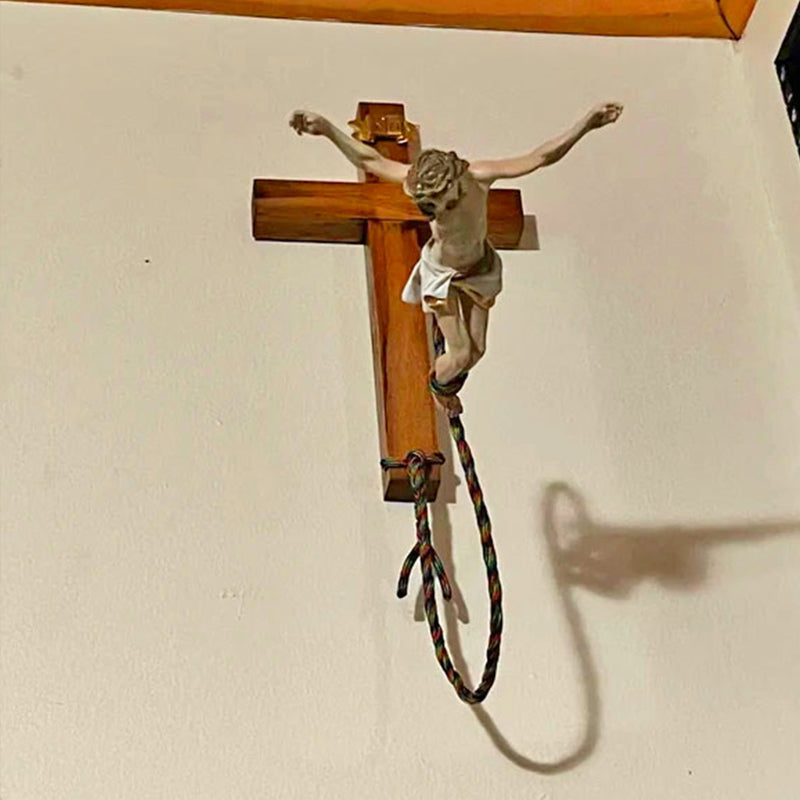 Gluschwein - Fliegendes Jesus-Ornament