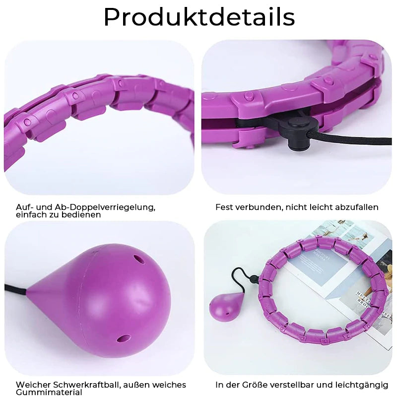 Gluschwein - Abnehmbarer Spleiß Fitness Hula-Hoop