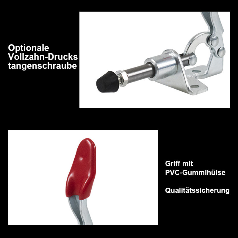 Gluschwein - Vertikale Scharnierklemme, robuste Scharnierklemme