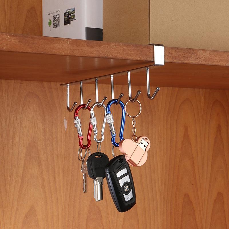 Gluschwein - 6 Haken Unterschrank Kleiderbügel