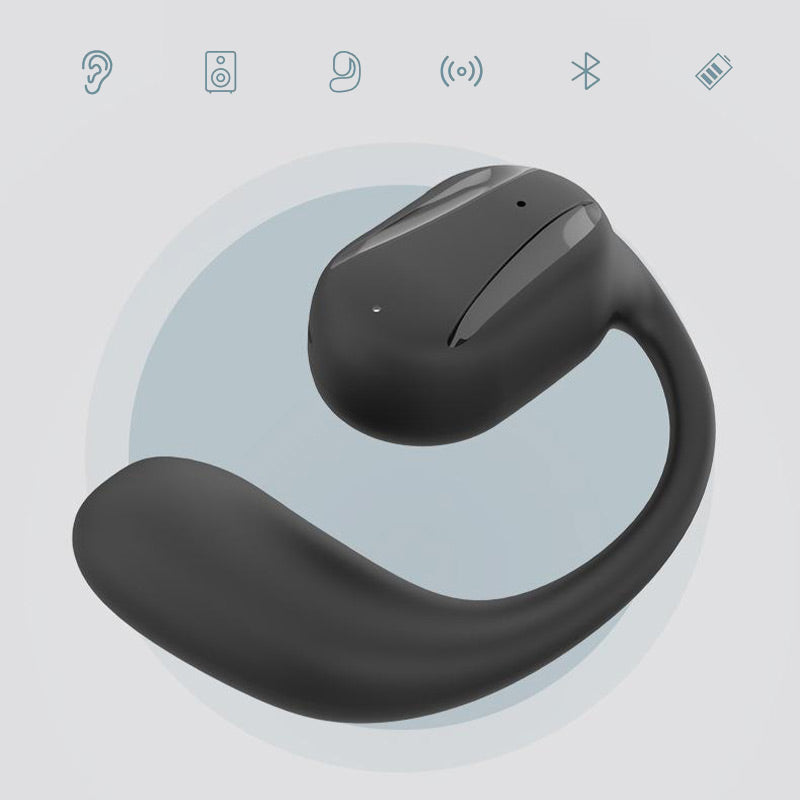 Gluschwein - Einohriger kabelloser Bluetooth-Ohrhörer mit Knochenleitung