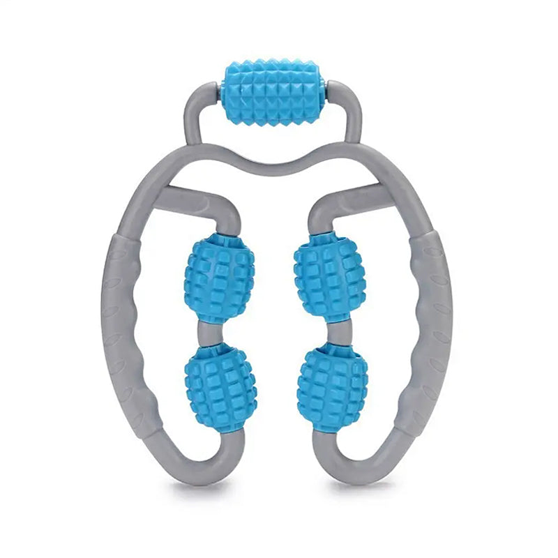 Gluschwein - 4-in-1-Rollenmassagegerät Blau