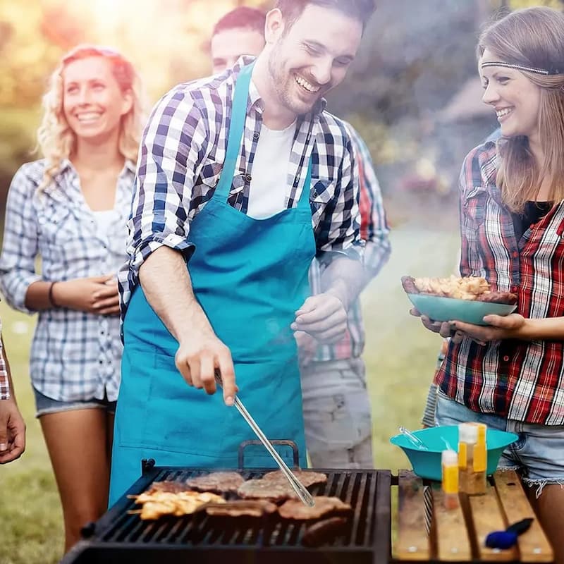CookingTongs - Edelstahl-Grillzangen für sicheren und festen Griff