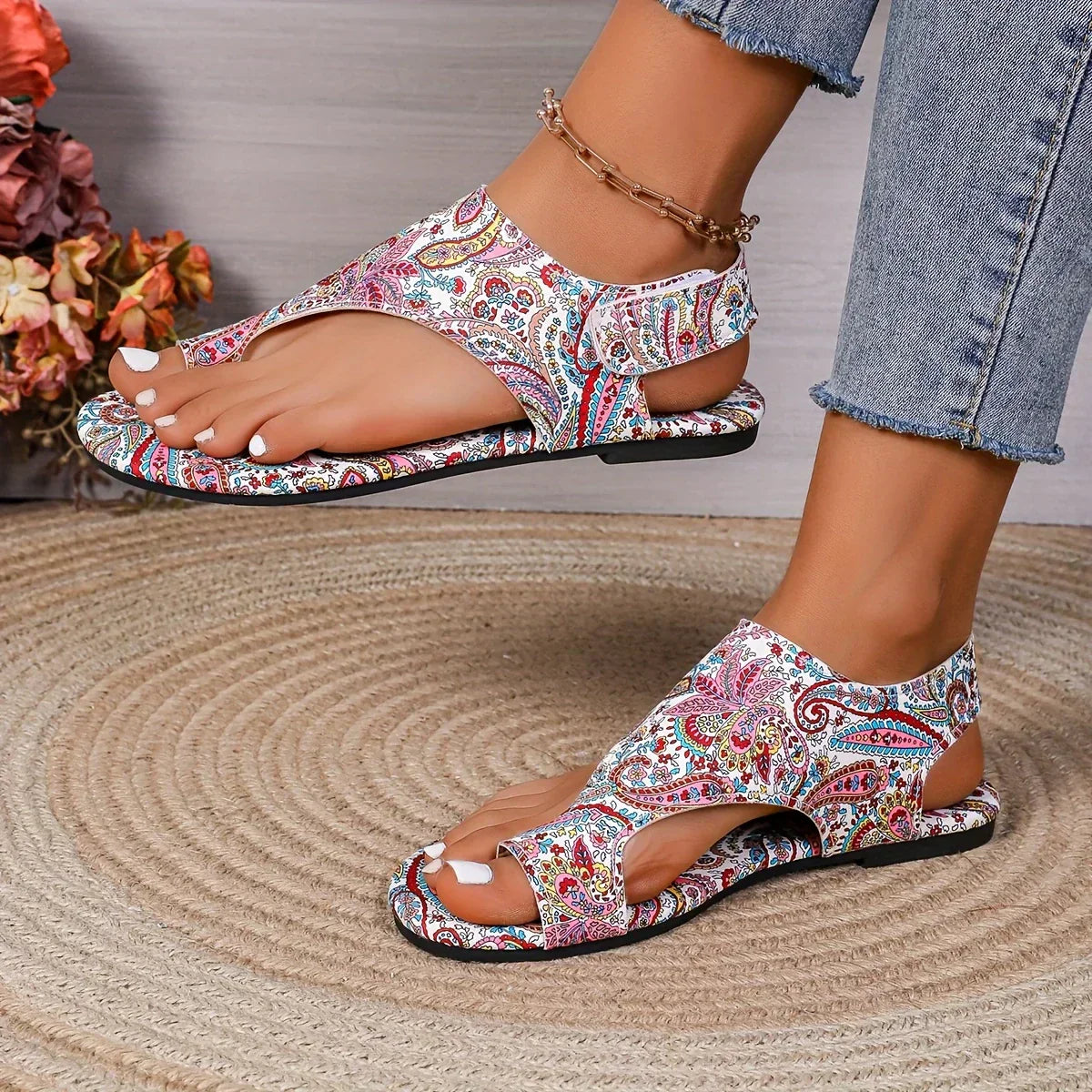 Vintage Bohemian Sandaler