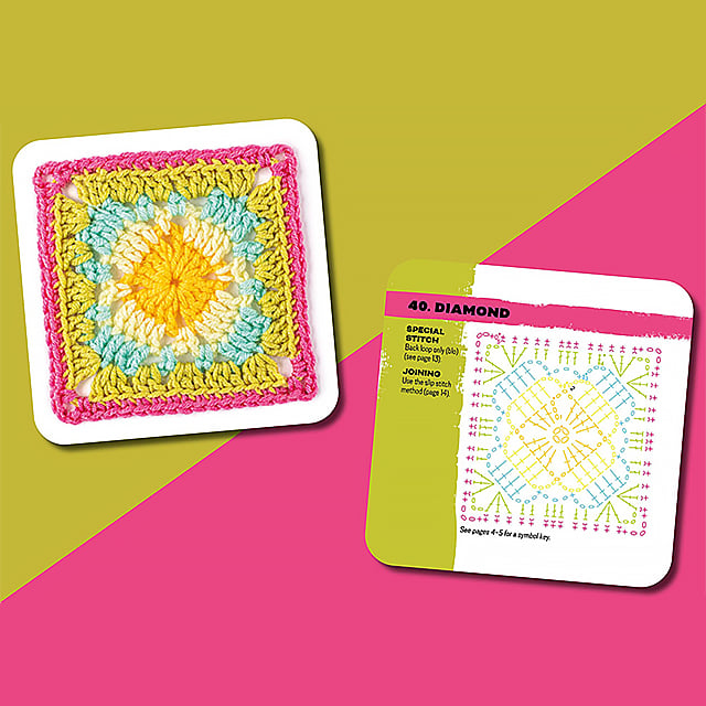50 cartes au crochet à assortir