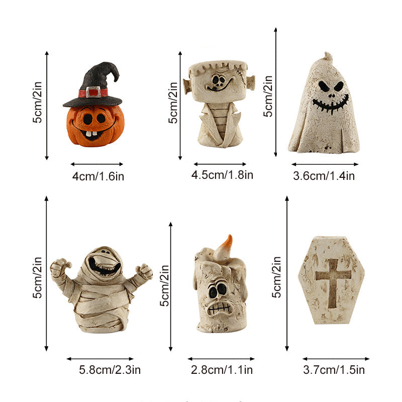 Gluschwein - Halloween-Kürbiskopf-Geisterdekoration