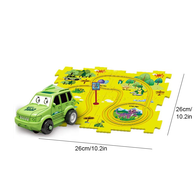 Gluschwein - Puzzle Spielzeugauto