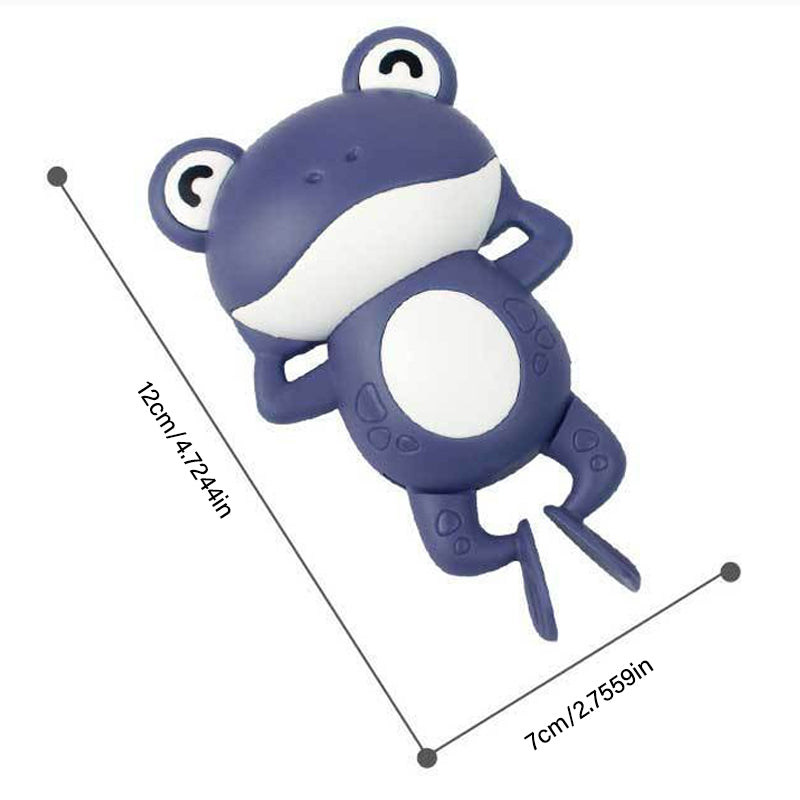 Gluschwein - Baby Dusche Uhrwerk Niedliches Tier schwimmender Frosch
