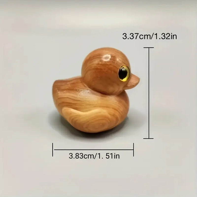 Gluschwein - Handgefertigte Gummiente aus Holz