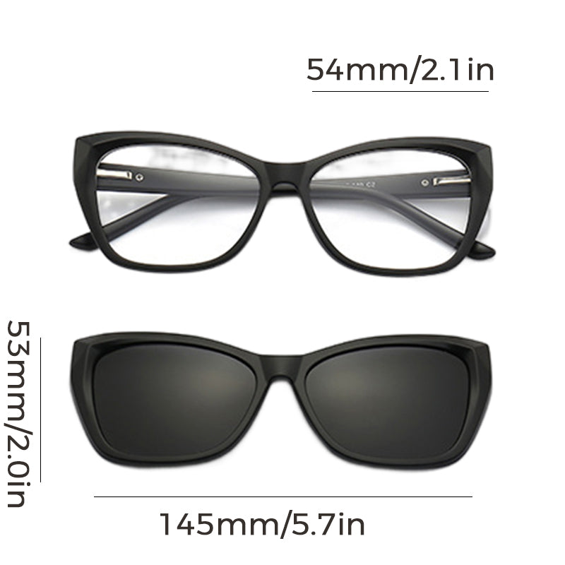 Gluschwein - Polarisierte Sonnenbrillen mit magnetischen Ärmeln