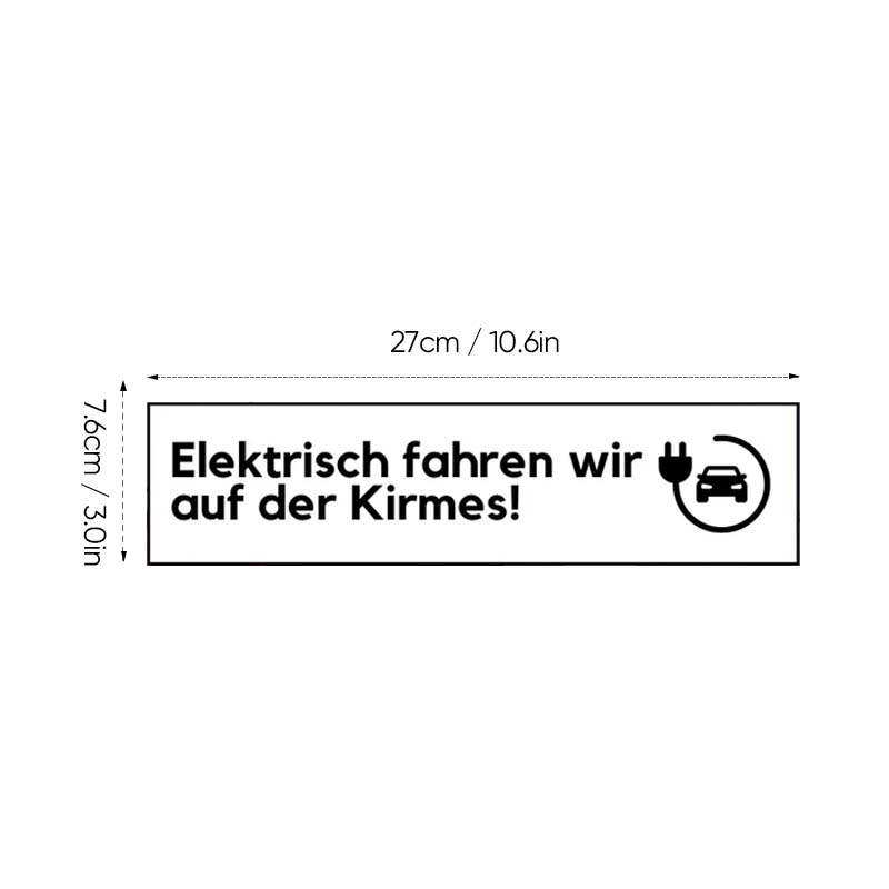 Gluschwein - Niedliche Auto-Dekorationsaufkleber