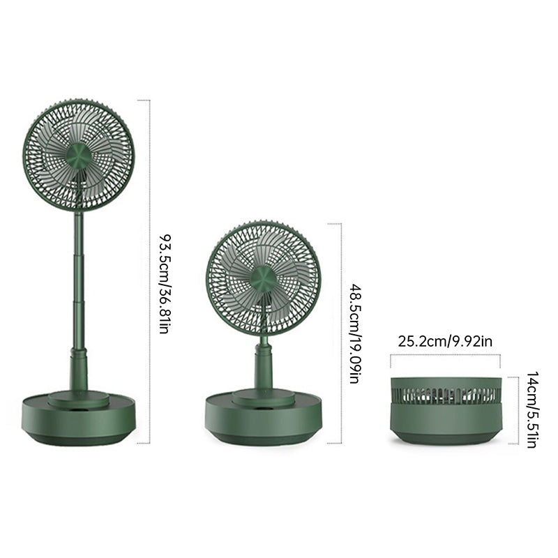 Gluschwein - Teleskop-Klappventilator