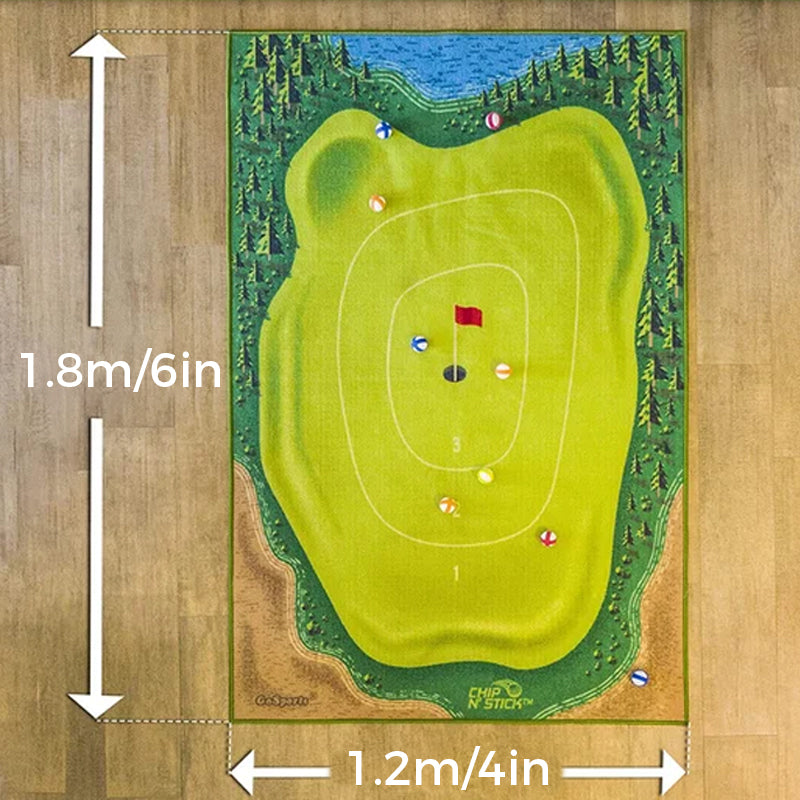 Gluschwein - Golf-Spielmatten-Set