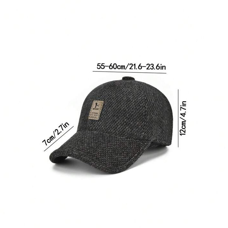 Gluschwein - Winter-Baseballmütze mit Ohrenschützern