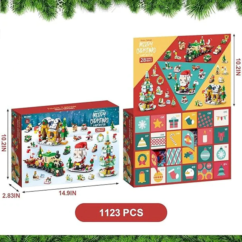 Gluschwein - Weihnachts-Adventskalender-Überraschungsbaustein-Set