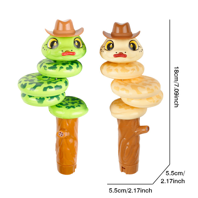 Gluschwein - Twisted Balance Swinging Snake Whistle Toy