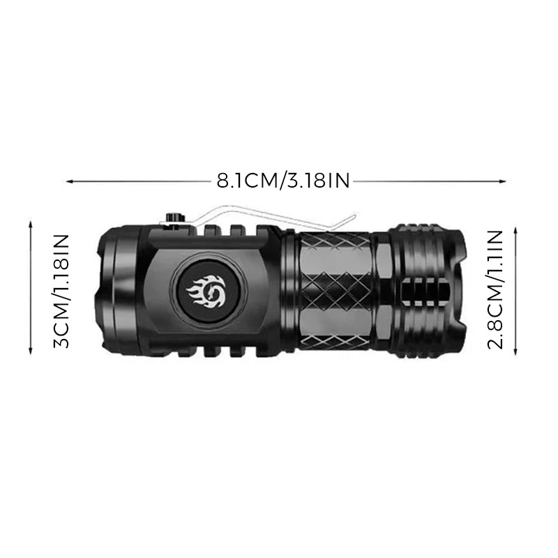 Gluschwein - Mini-Taschenlampe mit dreiäugigem Monster