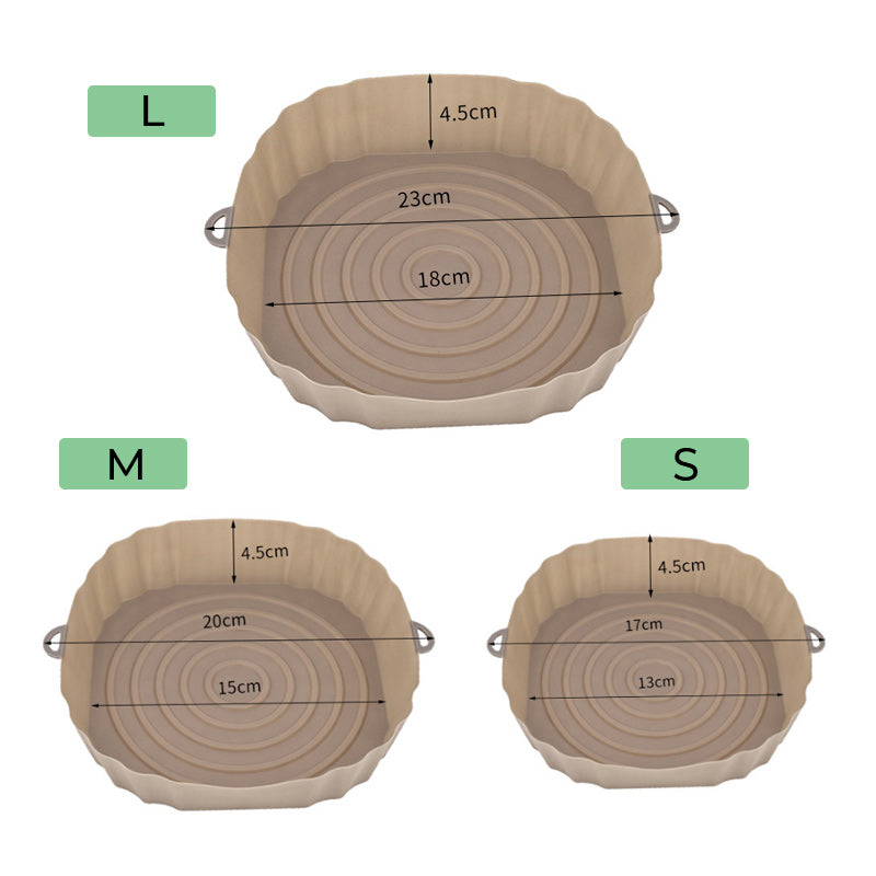 Gluschwein - Permanent Silicone Trays for Air Fryer