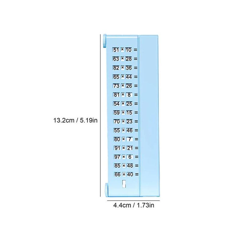 Gluschwein - Mathetafel zum Üben für Kinder