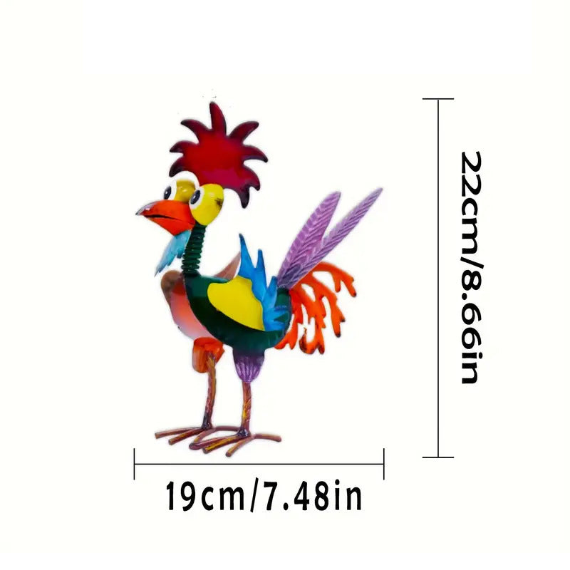 Gluschwein - Lustige Gartenhahnstatue🐓