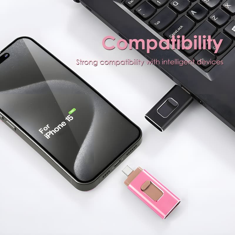 DunuraFlash - Ne manquez plus jamais d'espace de stockage ! Compatible avec tous les appareils !