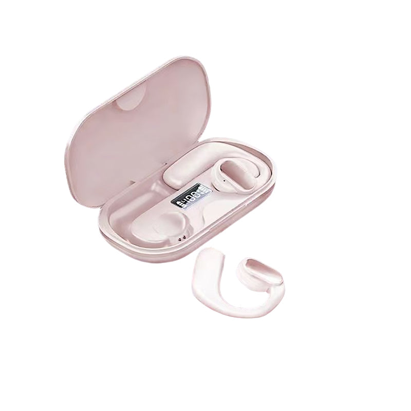 Gluschwein - TWS wireless bone conduction digital Bluetooth earbuds beige