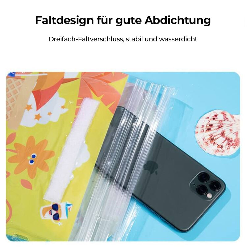 Gluschwein - Dreifach gefaltete Umhängetasche mit Touchscreen