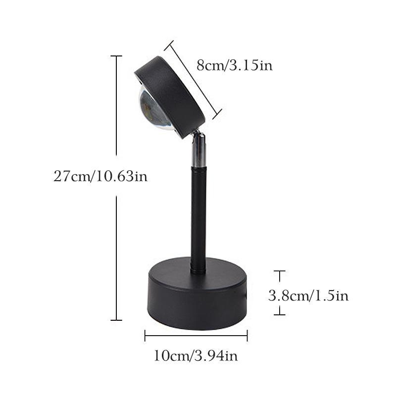 Gluschwein - Projektions-Stehlampe