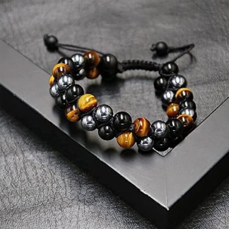Gluschwein - Verstellbares Armband aus natürlichem Erz