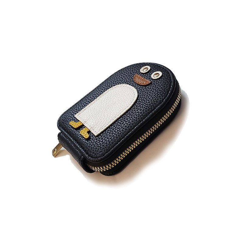 1+1 GRATUIT | Porte-cartes de crédit PinguWallet™ en PU Motif Pingouins mignons
