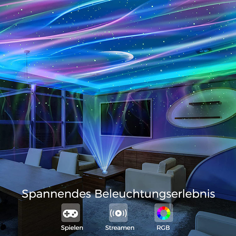 Gluschwein - LED-Auroralicht-Projektor