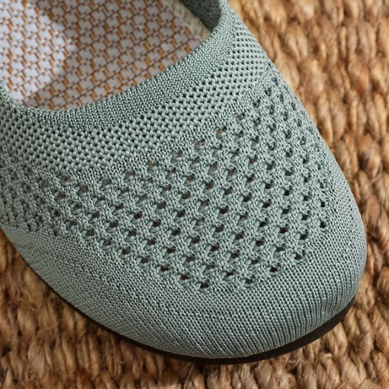Gluschwein - Atmungsaktive, rutschfeste Stoffschuhe für Damen