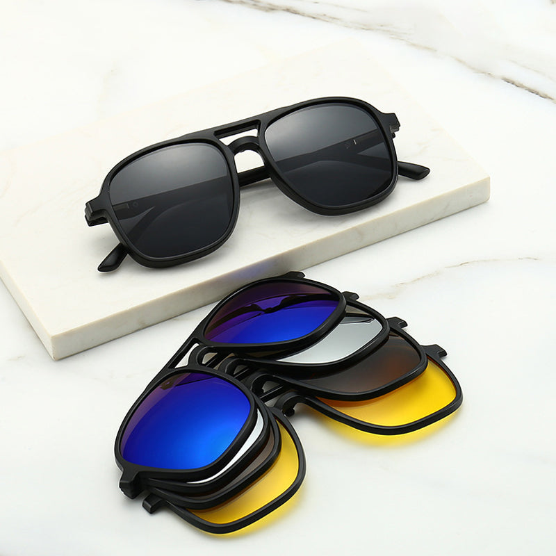Gluschwein - 🕶️3 in 1 Magnetisch polarisierte Sonnenbrille🔥