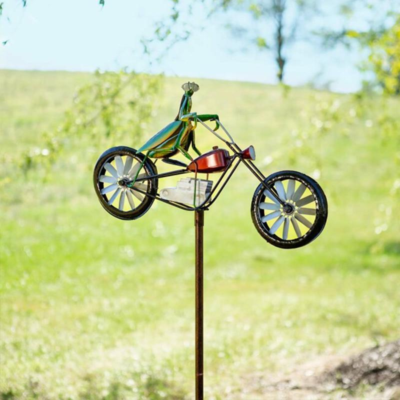 Gluschwein - Tierische Fahrradwindmühle Gottesanbeterin
