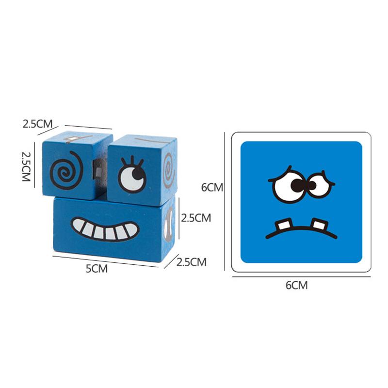 Gluschwein - Puzzle-Bauwürfel
