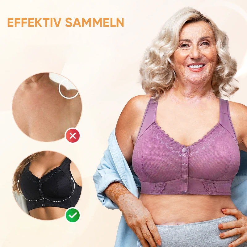 Gluschwein - BH mit Frontverschluss und atmungsaktivem Design
