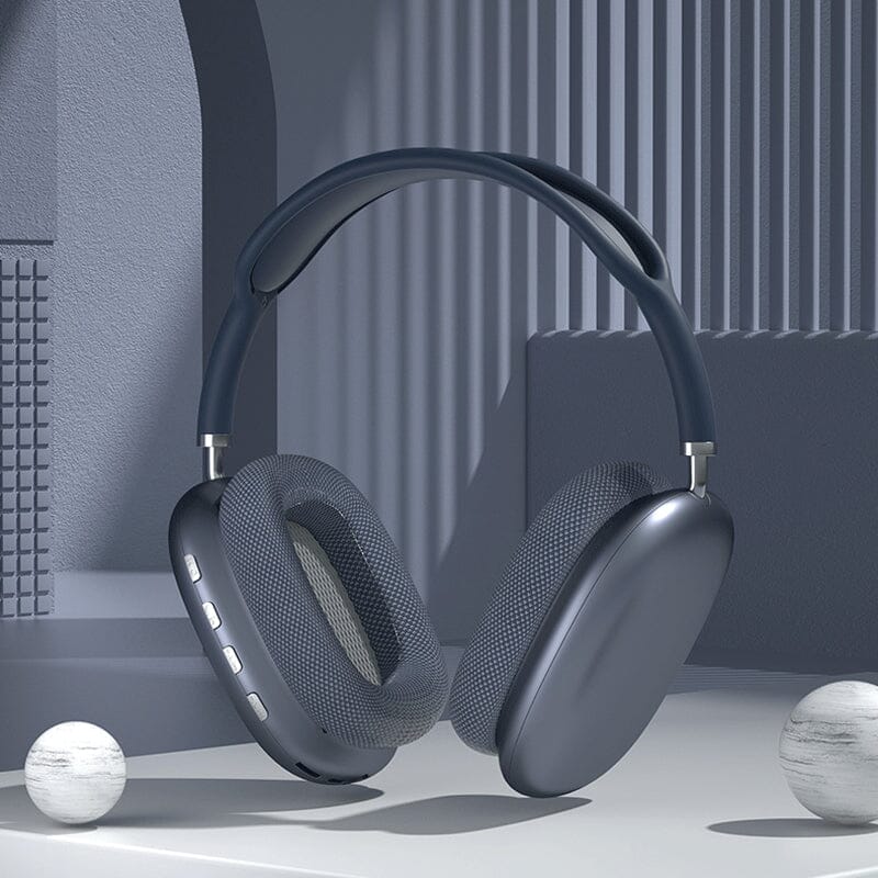 Gluschwein - Drahtlose Bluetooth-Kopfhörer blau