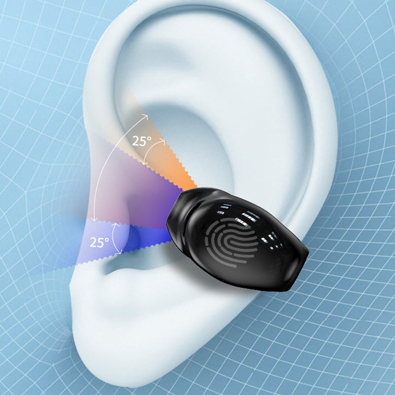 Écouteurs de sport sans fil étanches simples avec microphone