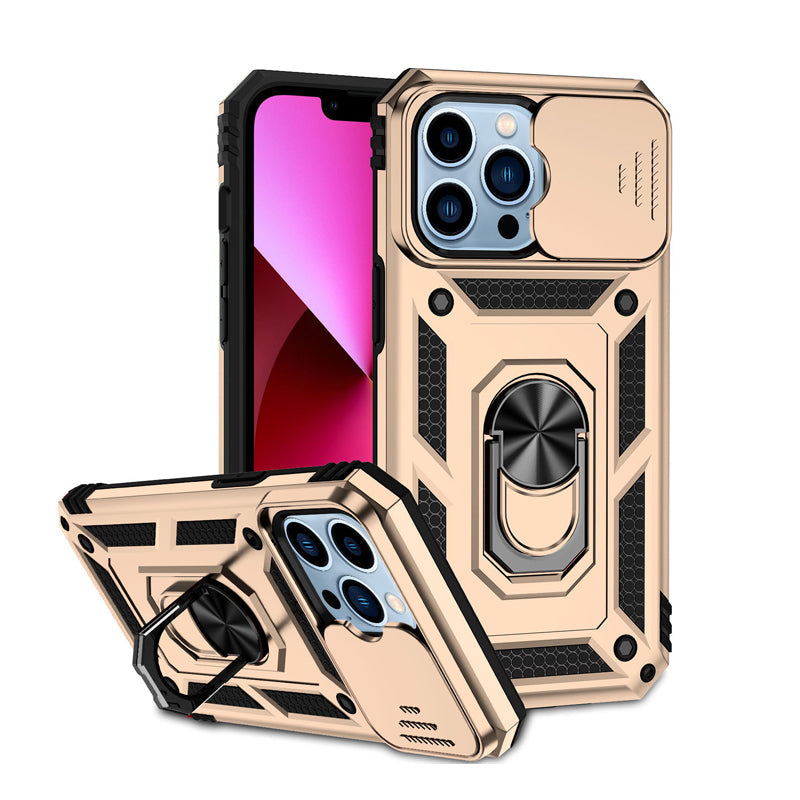 Gluschwein - Magnetischer Haltering 3 in 1 Handyhülle Gold